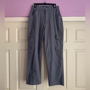 New Gray Hollister Ultra High-Rise Dad Pant